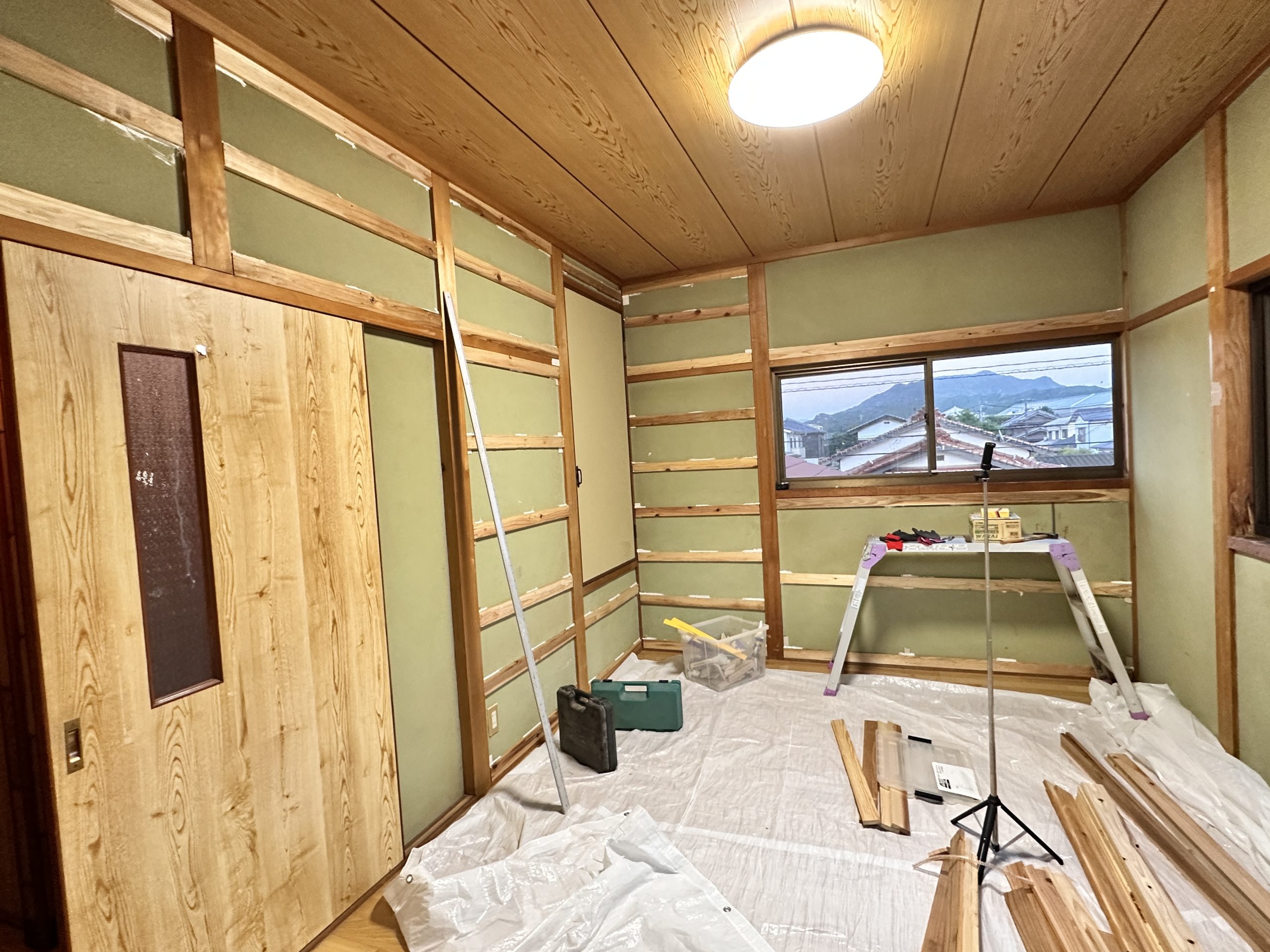 下地・ボード貼り編【下地】